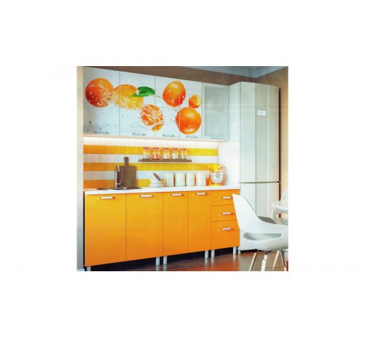 Кухонный гарнитур Апельсины 1800